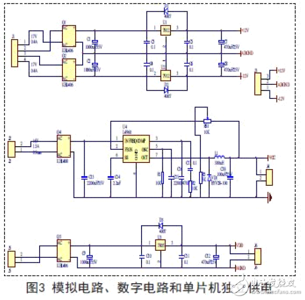 抗干擾定型機數(shù)據(jù)采集器系統(tǒng)電路 —電路圖天天讀（64）